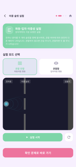 양자실험실 — 이중 슬릿 실험